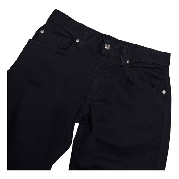 FIDELITY Luxury Designer Black SLIM JIM Casual Straight Denim Pants Jeans 29 - Picture 5 of 6